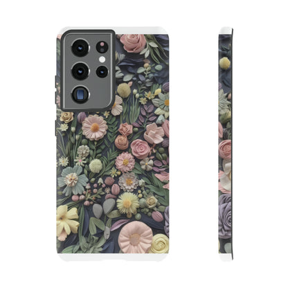 Custodia per iPhone Blossoming Abundance, design floreale vintage, cover per smartphone chic e protettiva, custodie per telefoni resistenti