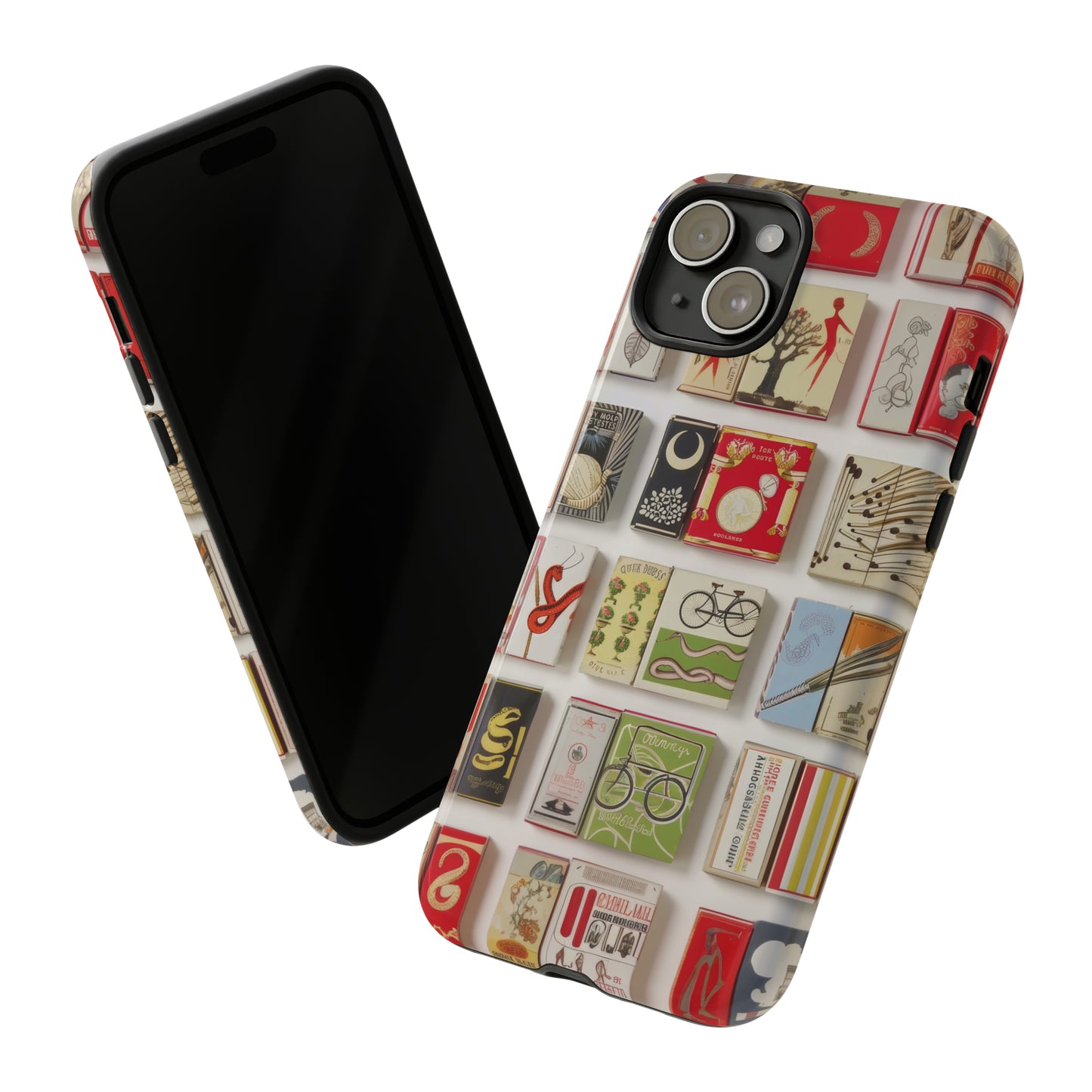 Matchbook Phone Case, Tough Phone Cases