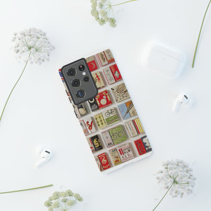 Matchbook Phone Case, Tough Phone Cases