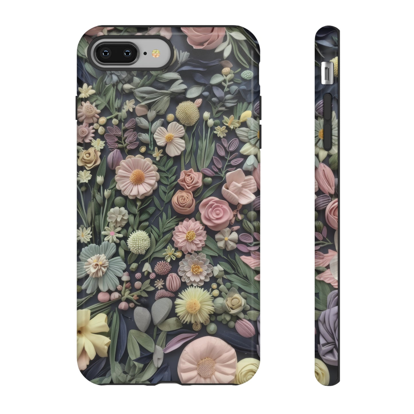 Custodia per iPhone Blossoming Abundance, design floreale vintage, cover per smartphone chic e protettiva, custodie per telefoni resistenti