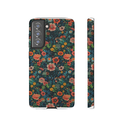 Custodia per iPhone Prato vibrante, esplosione floreale colorata, cover per telefono resistente ed elegante, custodie per telefono resistenti