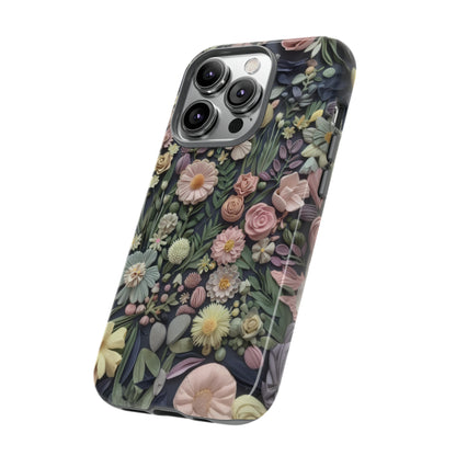 Custodia per iPhone Blossoming Abundance, design floreale vintage, cover per smartphone chic e protettiva, custodie per telefoni resistenti