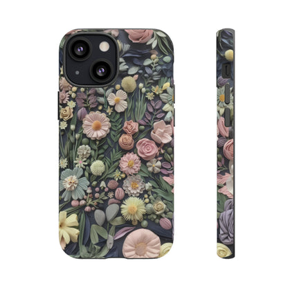 Custodia per iPhone Blossoming Abundance, design floreale vintage, cover per smartphone chic e protettiva, custodie per telefoni resistenti