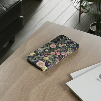 Custodia per iPhone Blossoming Abundance, design floreale vintage, cover per smartphone chic e protettiva, custodie per telefoni resistenti