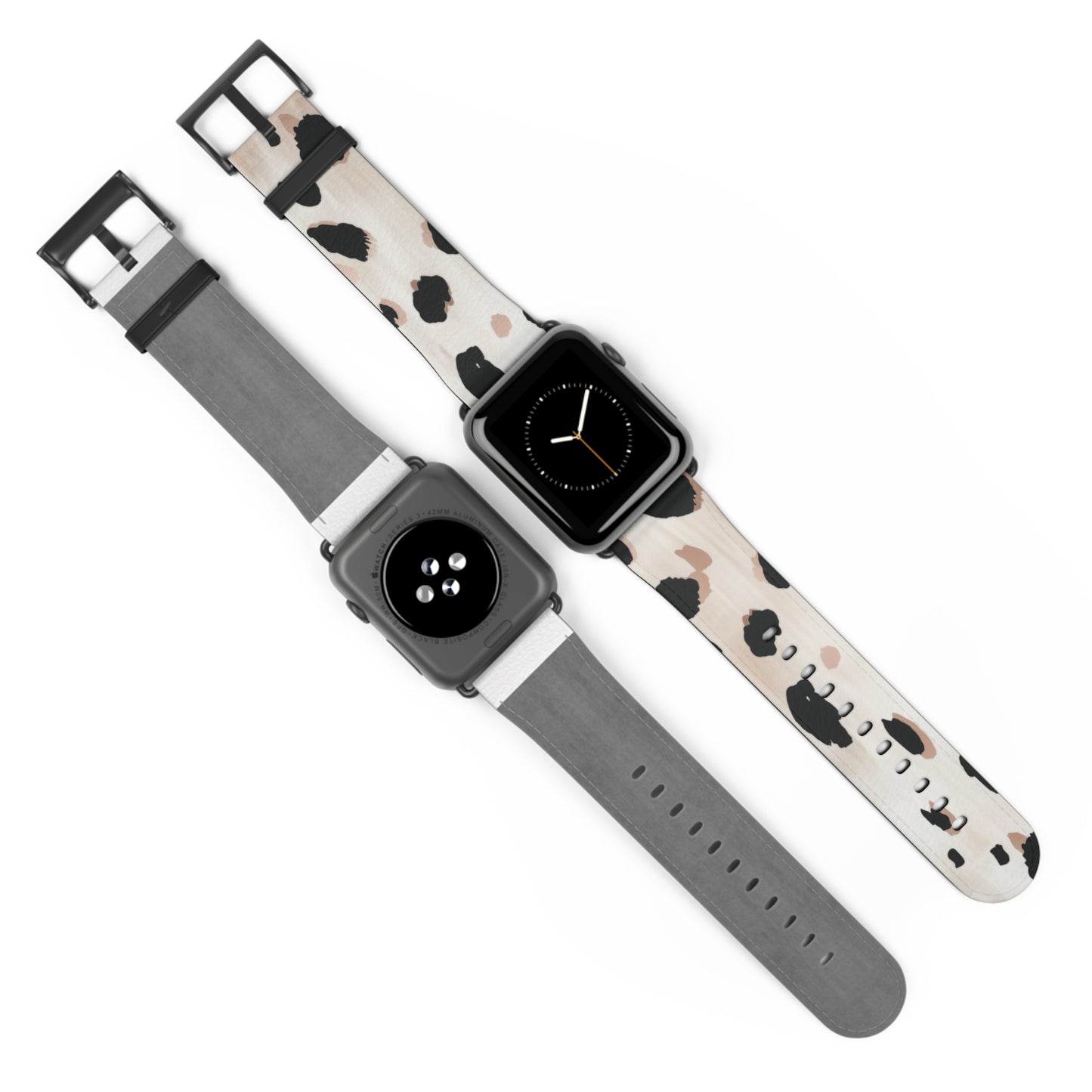 Trendy Animal Print Apple Watch Band, Chic Leopard Print Accessory, Fashion-Forward Watch Band, Unique Gift Idea. Apple Watch Band Apple Watch Straps For Series 4 5 6 7 8 9 ULTRA SE 38/40/41mm & 42/44/45mm Vegan Faux Leather Band