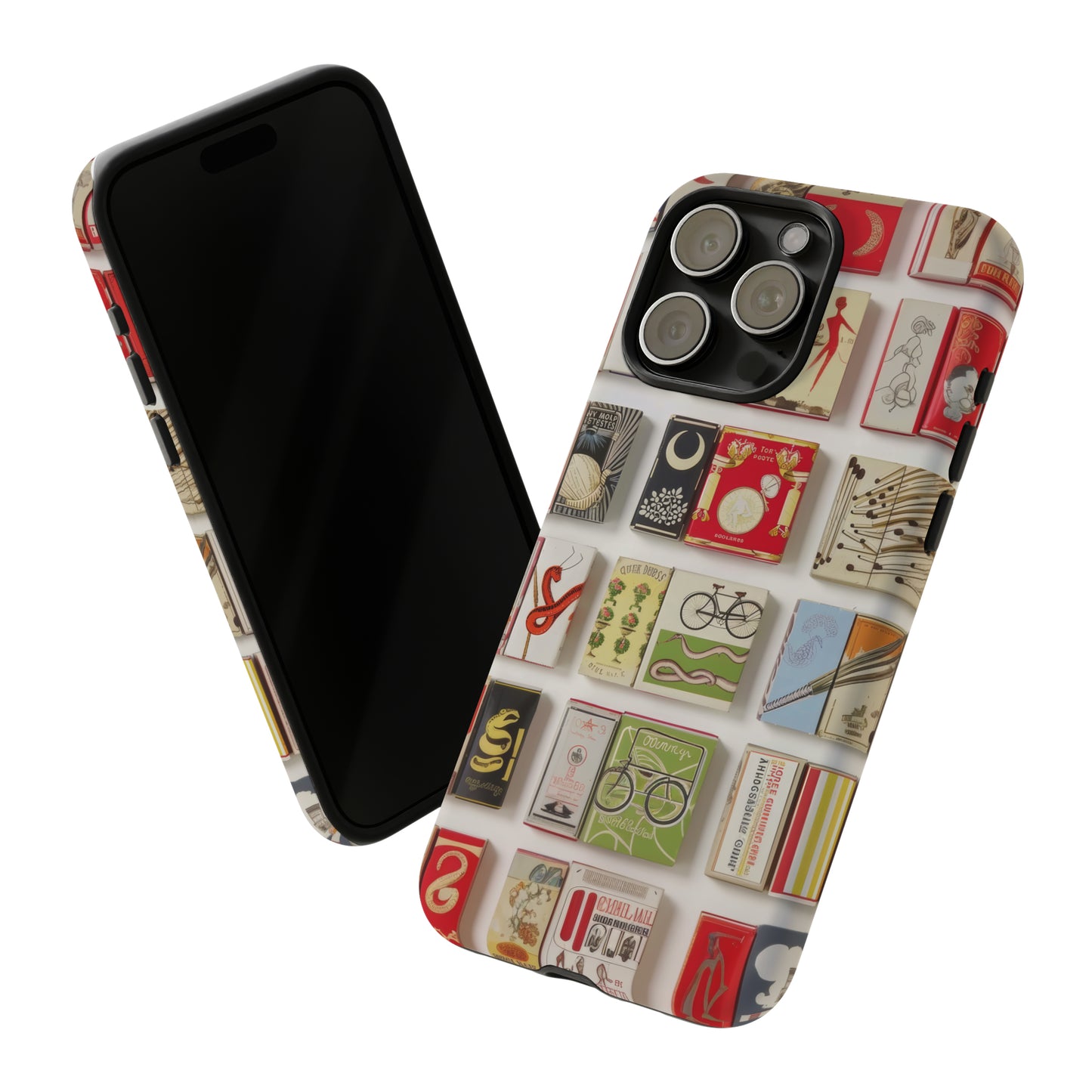 Matchbook Phone Case, Tough Phone Cases