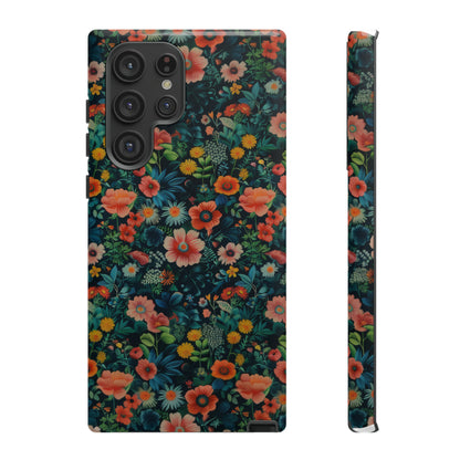 Custodia per iPhone Prato vibrante, esplosione floreale colorata, cover per telefono resistente ed elegante, custodie per telefono resistenti