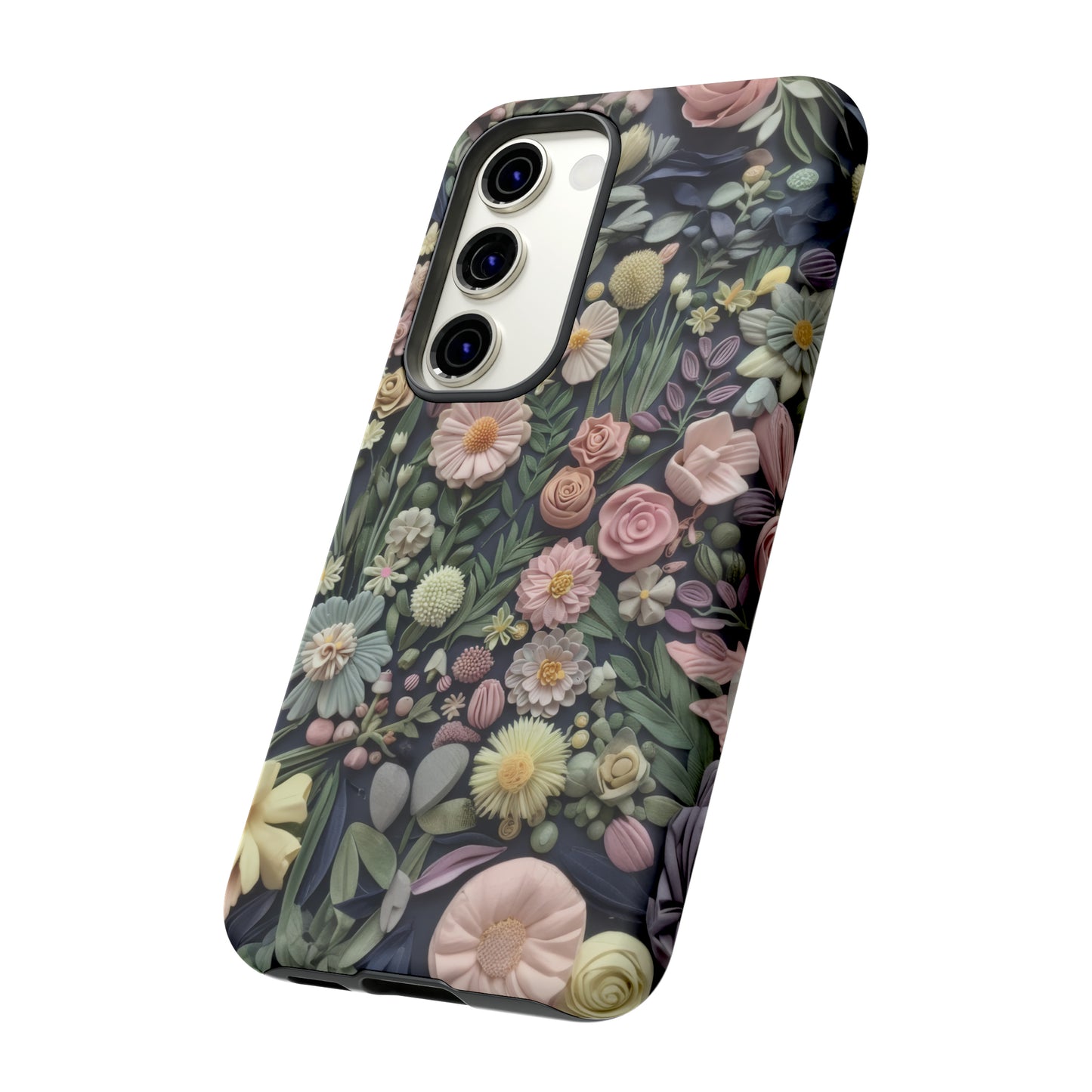 Custodia per iPhone Blossoming Abundance, design floreale vintage, cover per smartphone chic e protettiva, custodie per telefoni resistenti