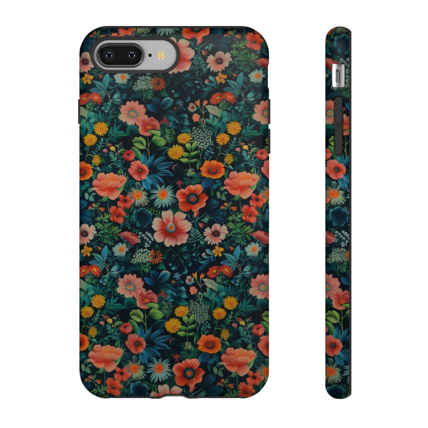 Custodia per iPhone Prato vibrante, esplosione floreale colorata, cover per telefono resistente ed elegante, custodie per telefono resistenti