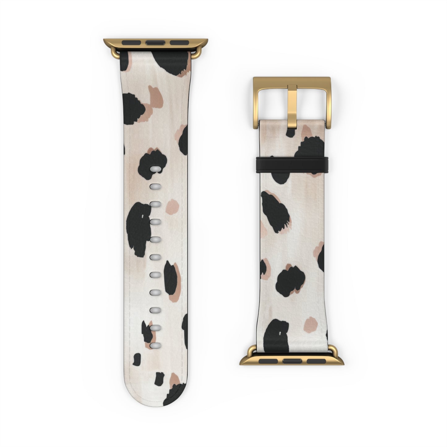 Trendy Animal Print Apple Watch Band, Chic Leopard Print Accessory, Fashion-Forward Watch Band, Unique Gift Idea. Apple Watch Band Apple Watch Straps For Series 4 5 6 7 8 9 ULTRA SE 38/40/41mm & 42/44/45mm Vegan Faux Leather Band