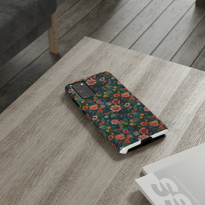 Custodia per iPhone Prato vibrante, esplosione floreale colorata, cover per telefono resistente ed elegante, custodie per telefono resistenti