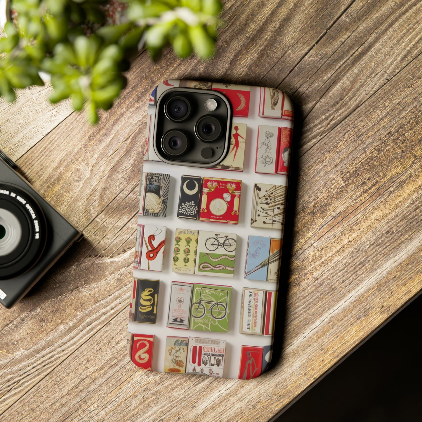 Matchbook Phone Case, Tough Phone Cases