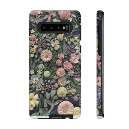 Custodia per iPhone Blossoming Abundance, design floreale vintage, cover per smartphone chic e protettiva, custodie per telefoni resistenti