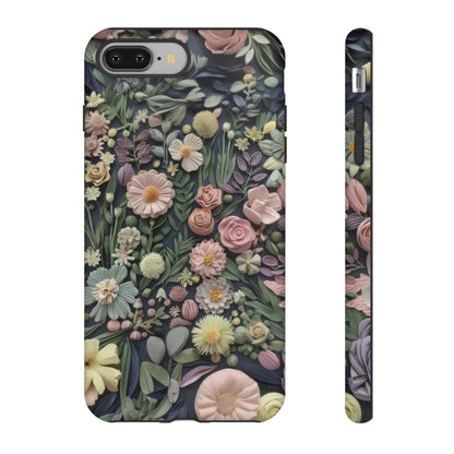 Custodia per iPhone Blossoming Abundance, design floreale vintage, cover per smartphone chic e protettiva, custodie per telefoni resistenti