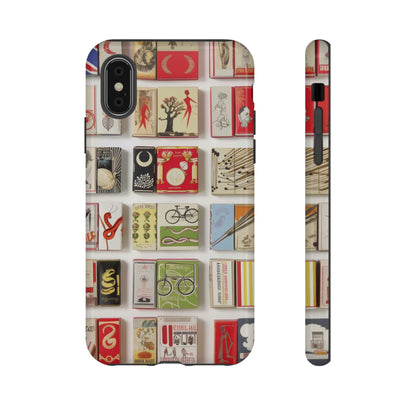 Matchbook Phone Case, Tough Phone Cases