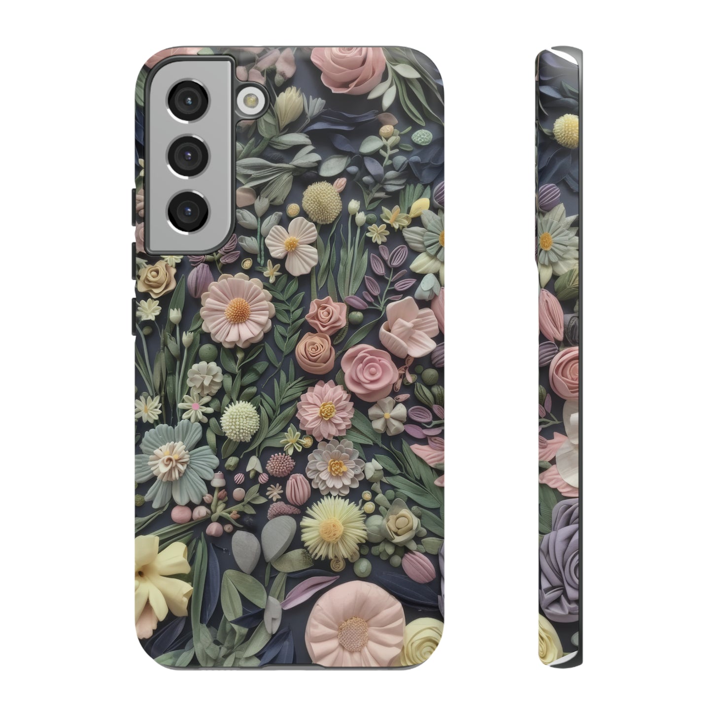 Custodia per iPhone Blossoming Abundance, design floreale vintage, cover per smartphone chic e protettiva, custodie per telefoni resistenti