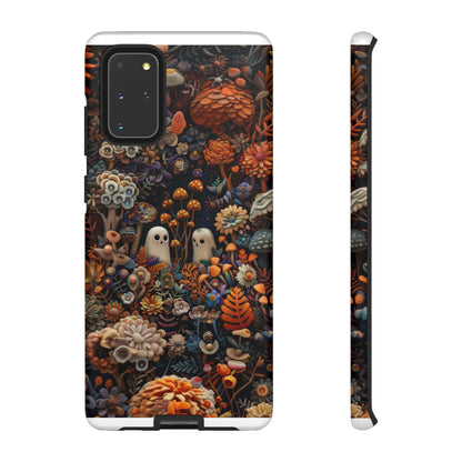 Zauberhafte Wald iPhone Hülle, Mystisches Pilz &amp; Laub Design, Zauberhafte Schutzhülle, Robuste Handyhüllen