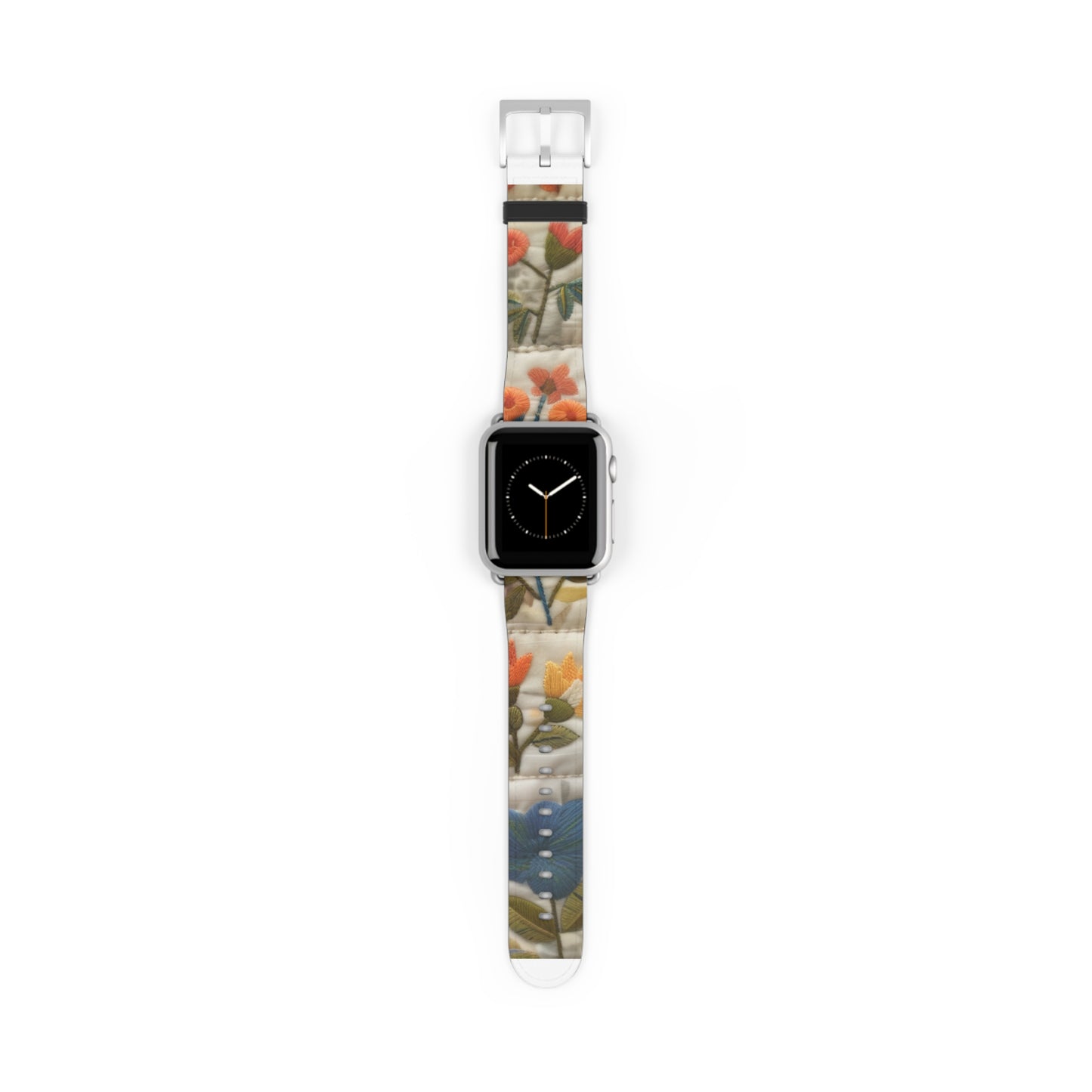 Cozy Autumn Vibes Knitted Pattern Apple Watch Band, Warm Tones & Textured Design Smartwatch Strap. Apple Watch Band Apple Watch Straps For Series 4 5 6 7 8 9 ULTRA SE 38/40/41mm & 42/44/45mm Vegan Faux Leather Band