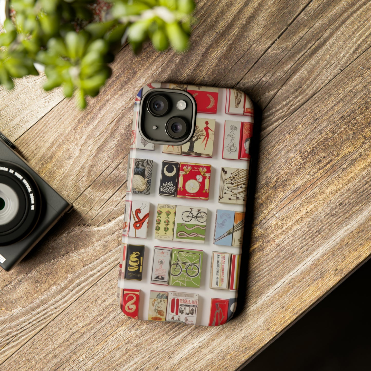 Matchbook Phone Case, Tough Phone Cases