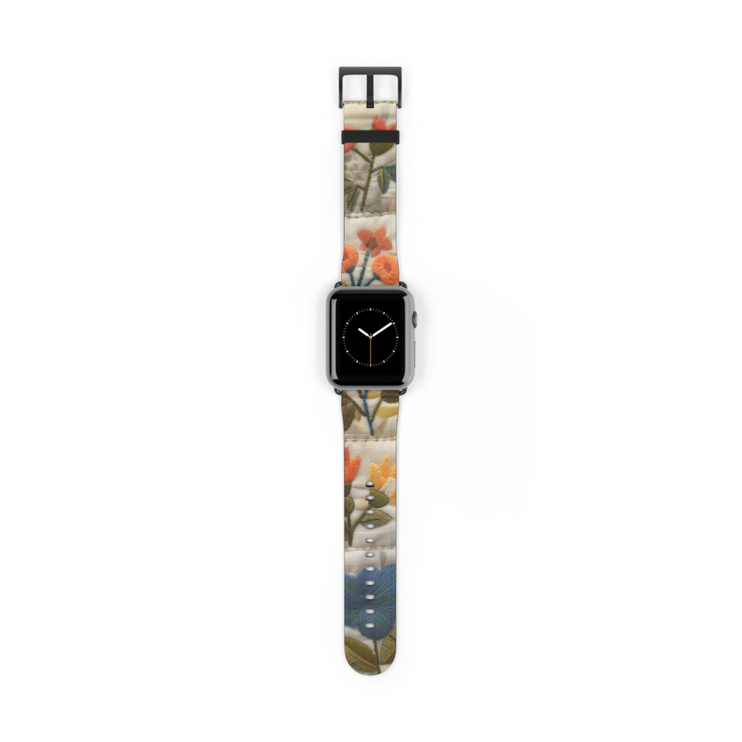 Cozy Autumn Vibes Knitted Pattern Apple Watch Band, Warm Tones & Textured Design Smartwatch Strap. Apple Watch Band Apple Watch Straps For Series 4 5 6 7 8 9 ULTRA SE 38/40/41mm & 42/44/45mm Vegan Faux Leather Band