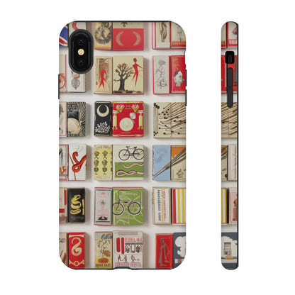 Matchbook Phone Case, Tough Phone Cases