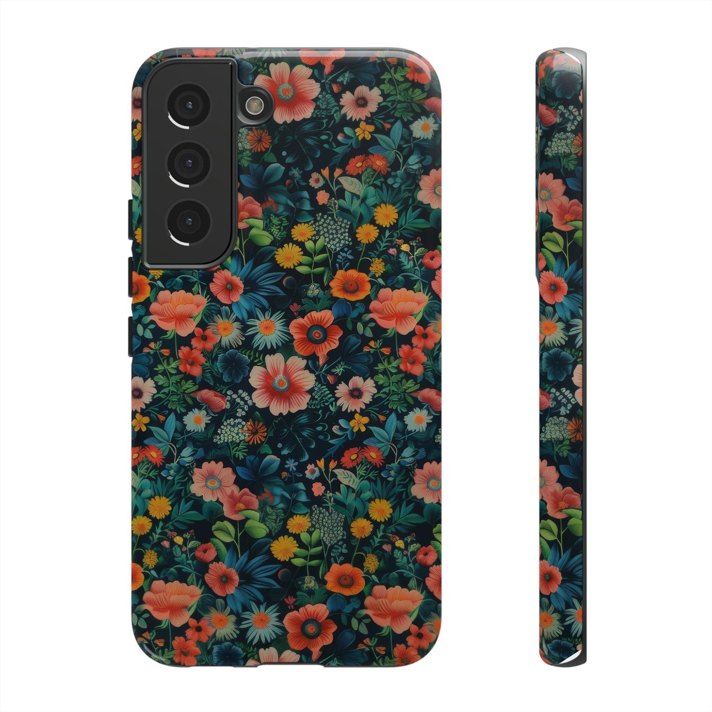 Custodia per iPhone Prato vibrante, esplosione floreale colorata, cover per telefono resistente ed elegante, custodie per telefono resistenti