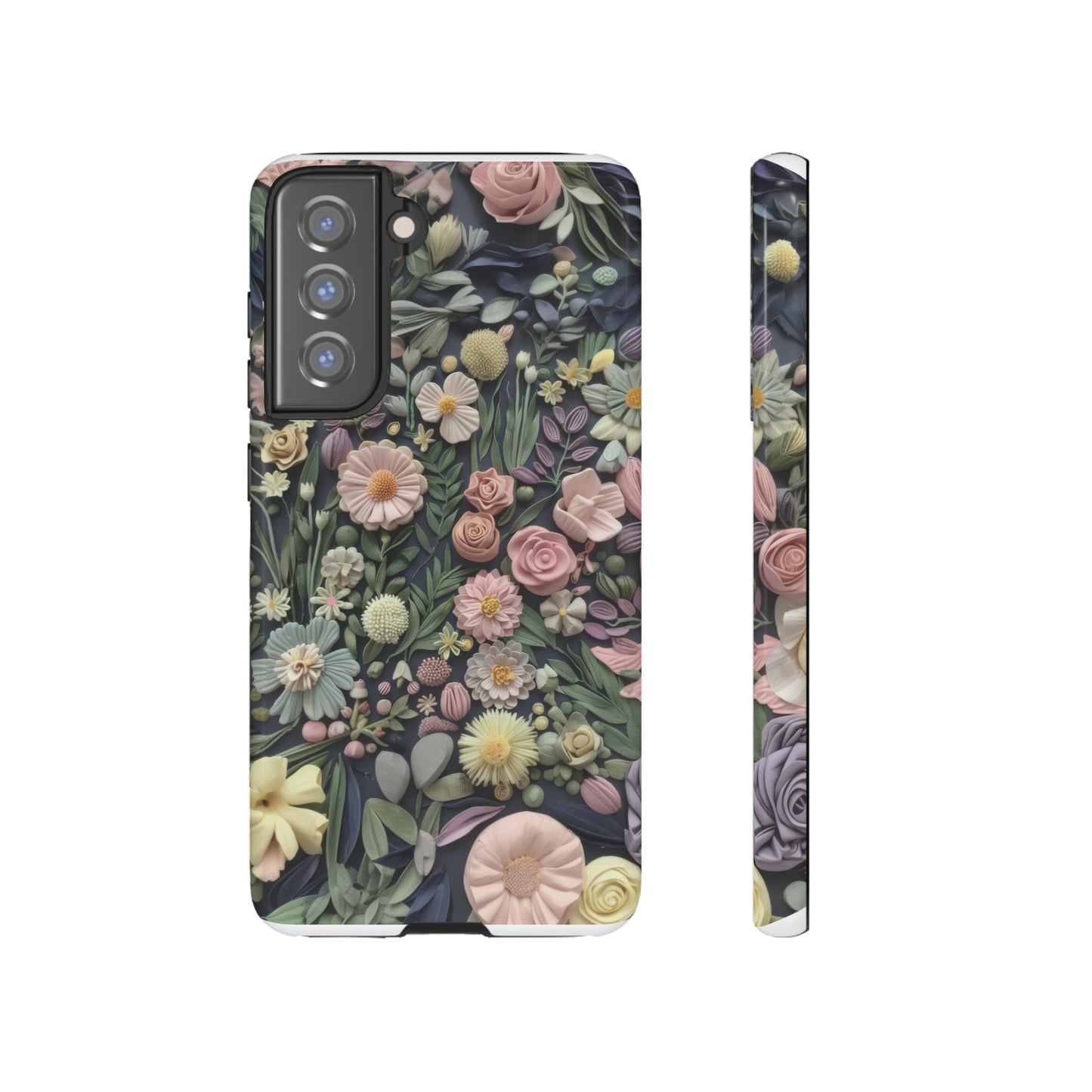 Custodia per iPhone Blossoming Abundance, design floreale vintage, cover per smartphone chic e protettiva, custodie per telefoni resistenti