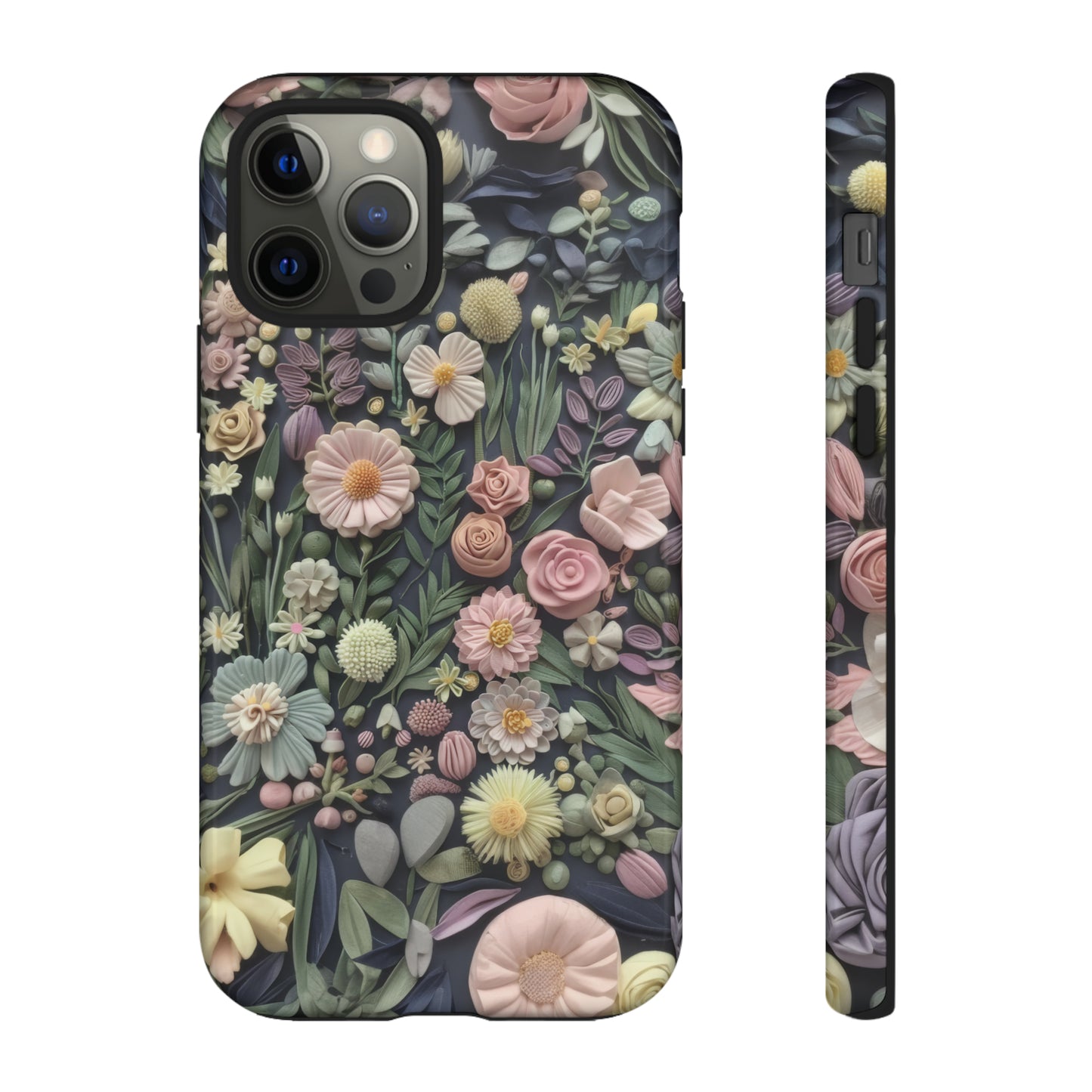 Custodia per iPhone Blossoming Abundance, design floreale vintage, cover per smartphone chic e protettiva, custodie per telefoni resistenti