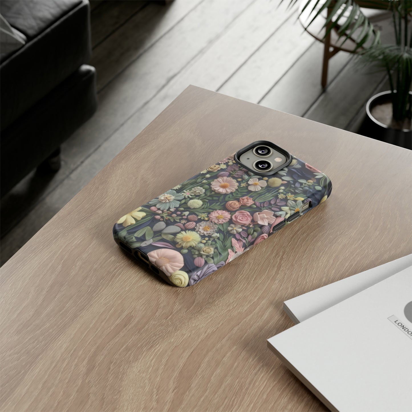 Custodia per iPhone Blossoming Abundance, design floreale vintage, cover per smartphone chic e protettiva, custodie per telefoni resistenti