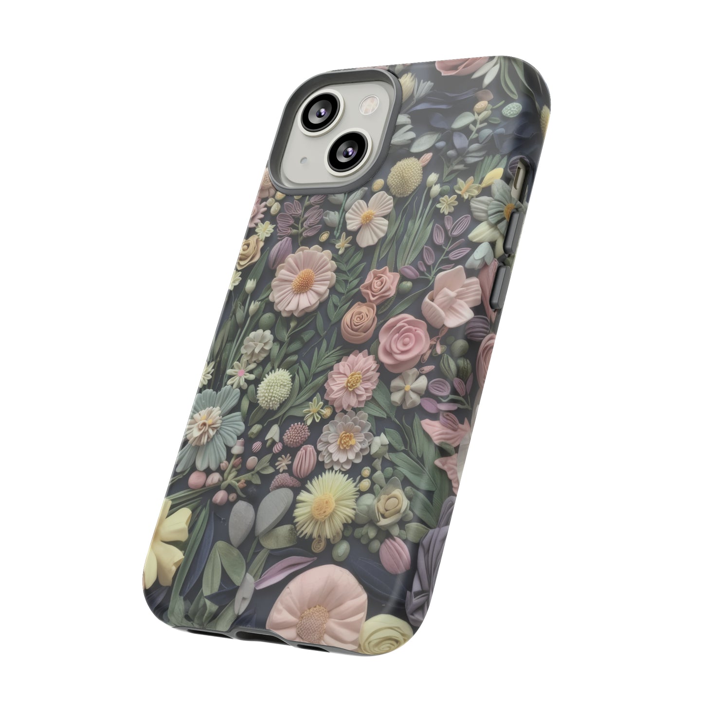 Custodia per iPhone Blossoming Abundance, design floreale vintage, cover per smartphone chic e protettiva, custodie per telefoni resistenti