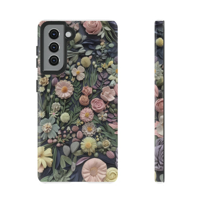 Custodia per iPhone Blossoming Abundance, design floreale vintage, cover per smartphone chic e protettiva, custodie per telefoni resistenti