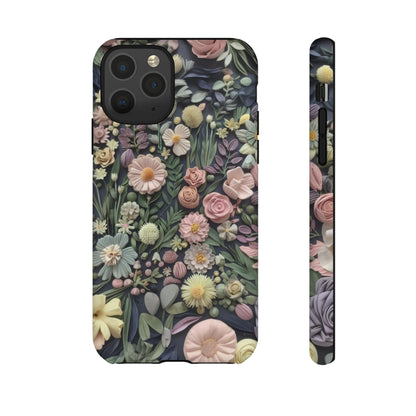 Custodia per iPhone Blossoming Abundance, design floreale vintage, cover per smartphone chic e protettiva, custodie per telefoni resistenti