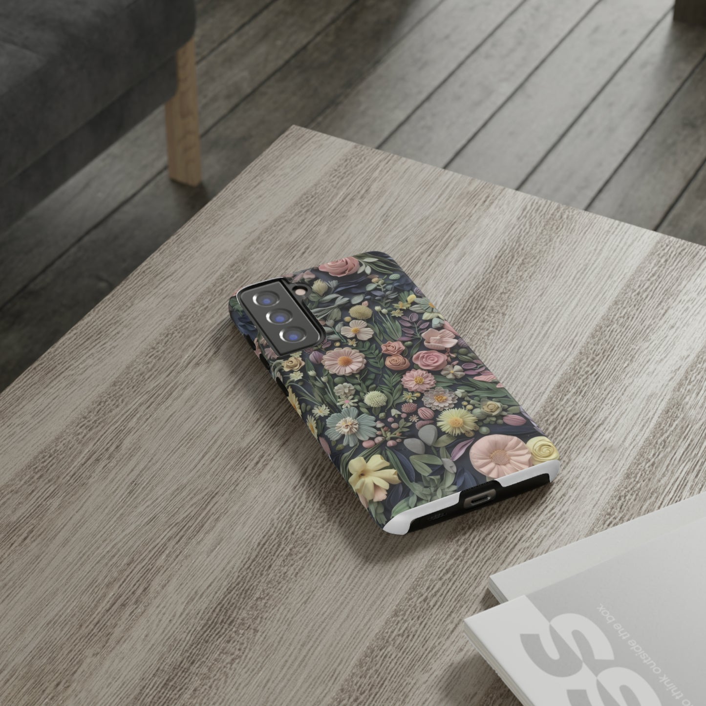 Custodia per iPhone Blossoming Abundance, design floreale vintage, cover per smartphone chic e protettiva, custodie per telefoni resistenti