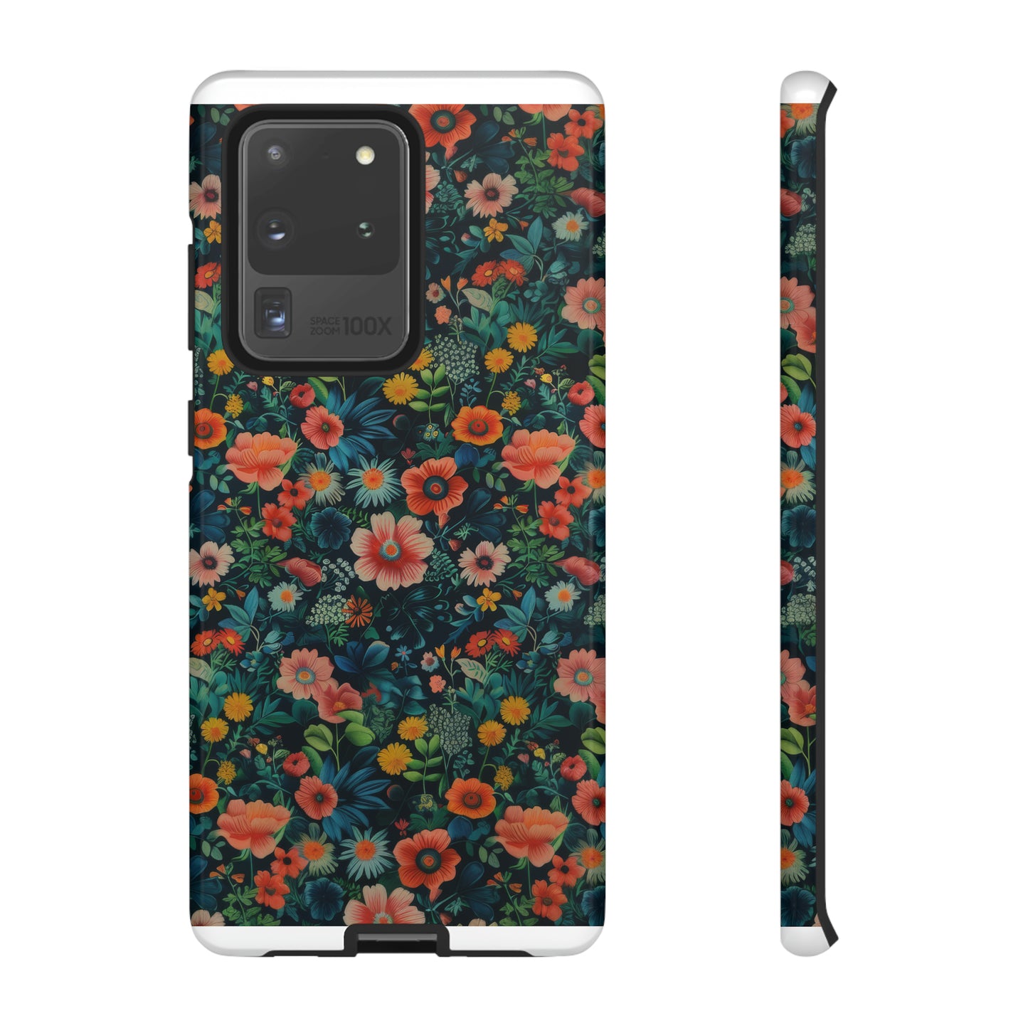 Custodia per iPhone Prato vibrante, esplosione floreale colorata, cover per telefono resistente ed elegante, custodie per telefono resistenti