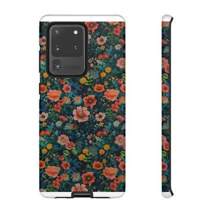 Custodia per iPhone Prato vibrante, esplosione floreale colorata, cover per telefono resistente ed elegante, custodie per telefono resistenti