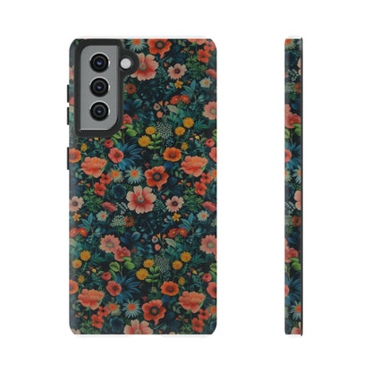 Custodia per iPhone Prato vibrante, esplosione floreale colorata, cover per telefono resistente ed elegante, custodie per telefono resistenti