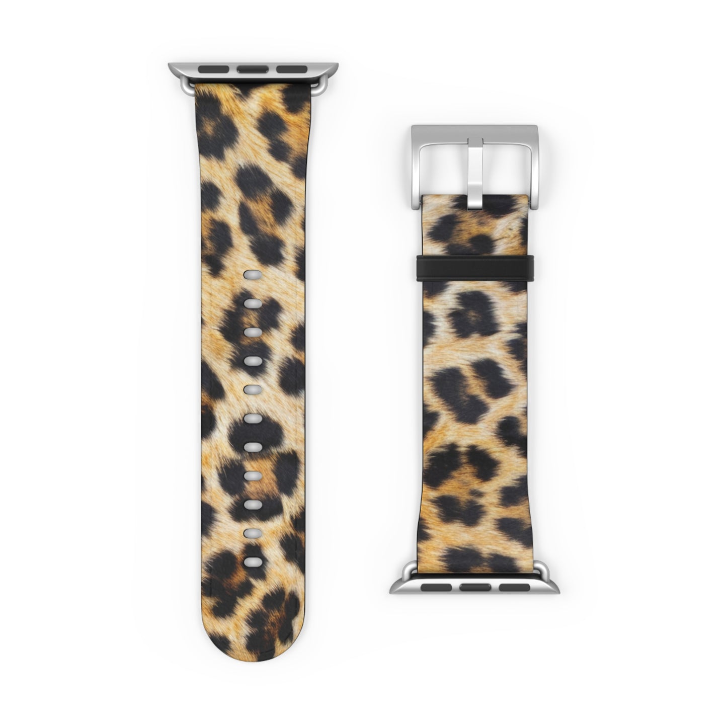 Bold Leopard Print Apple Watch Band, Exotic Animal Pattern, Trendy Fashion-Forward Smartwatch Strap. Apple Watch Band Apple Watch Straps For Series 4 5 6 7 8 9 ULTRA SE 38/40/41mm & 42/44/45mm Vegan Faux Leather Band