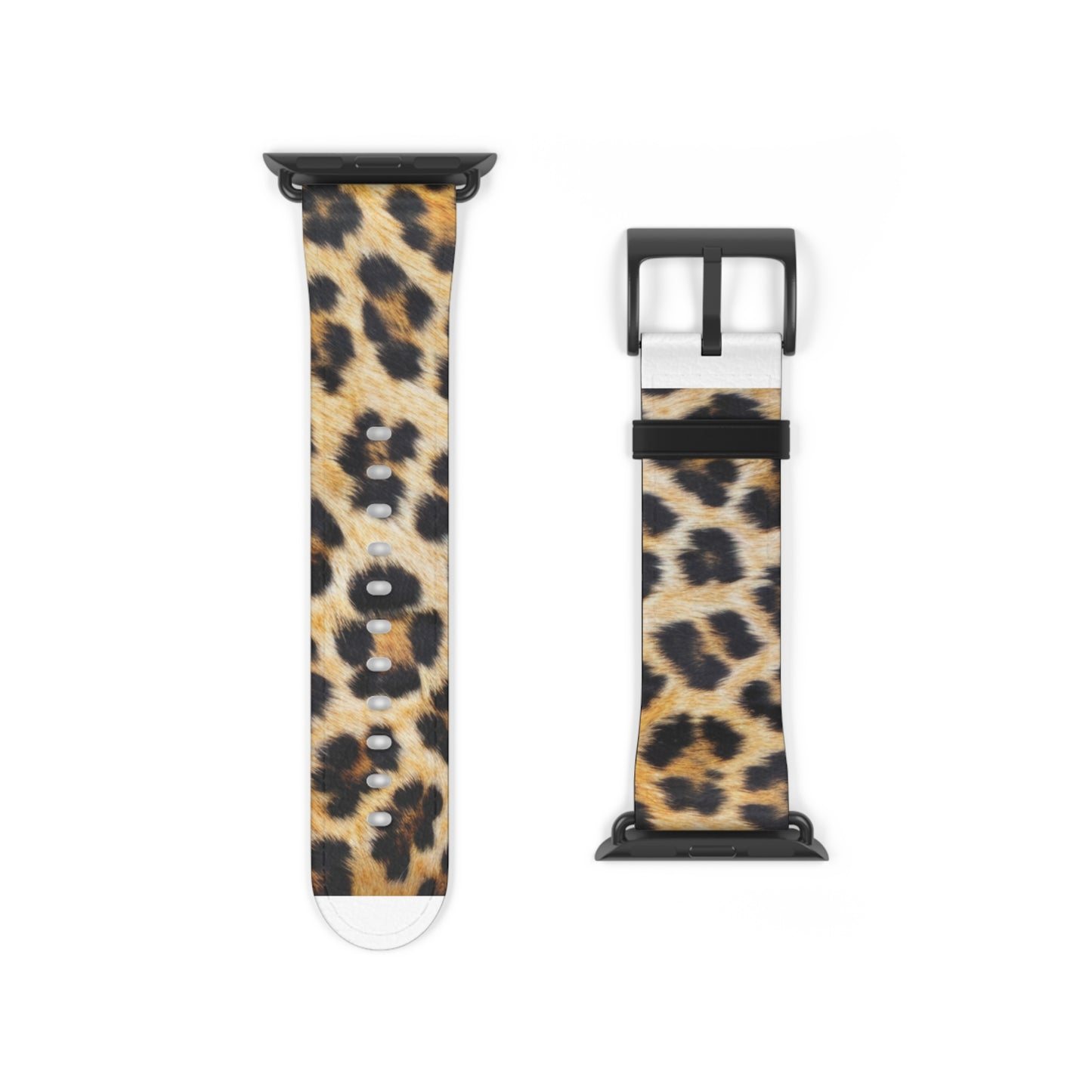 Bold Leopard Print Apple Watch Band, Exotic Animal Pattern, Trendy Fashion-Forward Smartwatch Strap. Apple Watch Band Apple Watch Straps For Series 4 5 6 7 8 9 ULTRA SE 38/40/41mm & 42/44/45mm Vegan Faux Leather Band