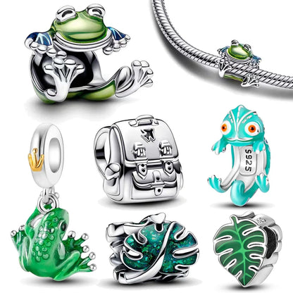 "Chameleon Delight" Sterling Silver Charm