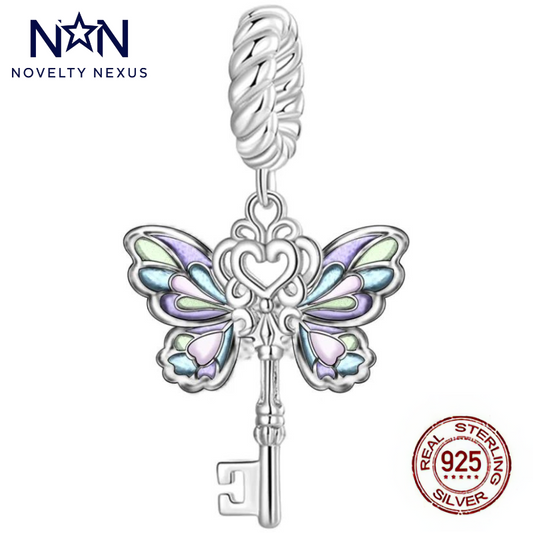 "Butterfly Dreams" Sterling Silver Charm