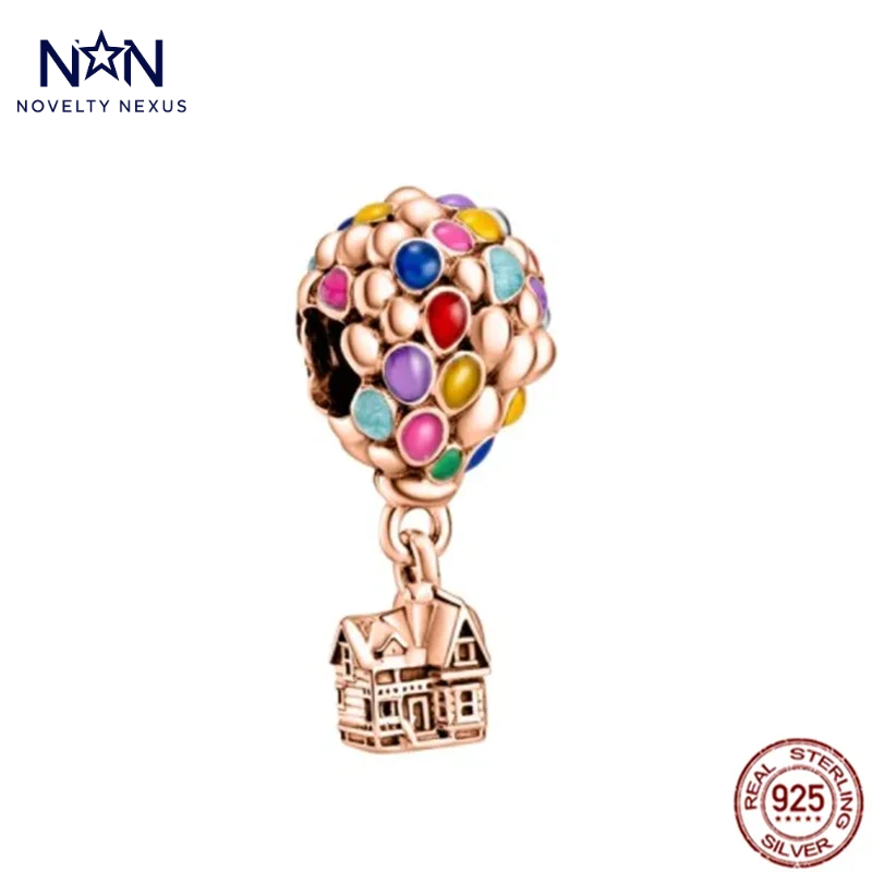 Whimsical Hot Air Balloon Charm