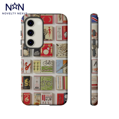 Matchbook Phone Case, Tough Phone Cases