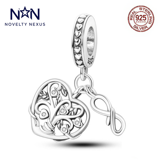 "Filigree Heart" Sterling Silver Elegance