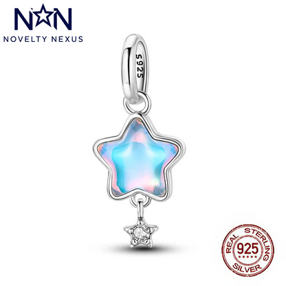 "Celestial Star" Opal Sterling Silver Charm