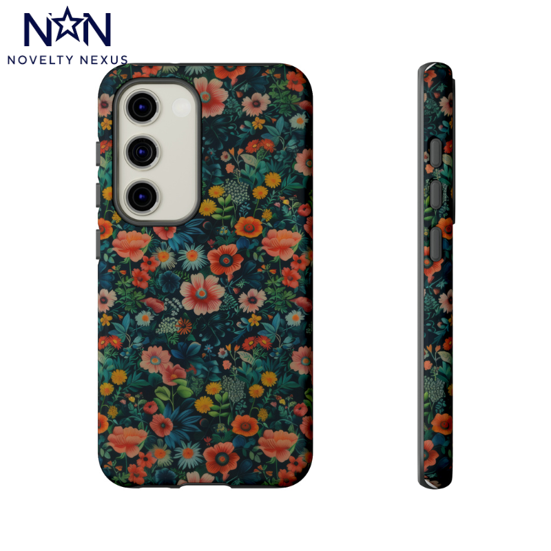 Custodia per iPhone Prato vibrante, esplosione floreale colorata, cover per telefono resistente ed elegante, custodie per telefono resistenti